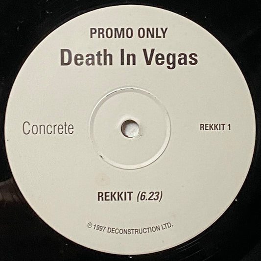 Death In Vegas : Rekkit (12", S/Sided, Promo)