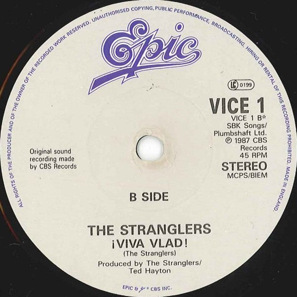 The Stranglers : All Day And All Of The Night (7", Single)