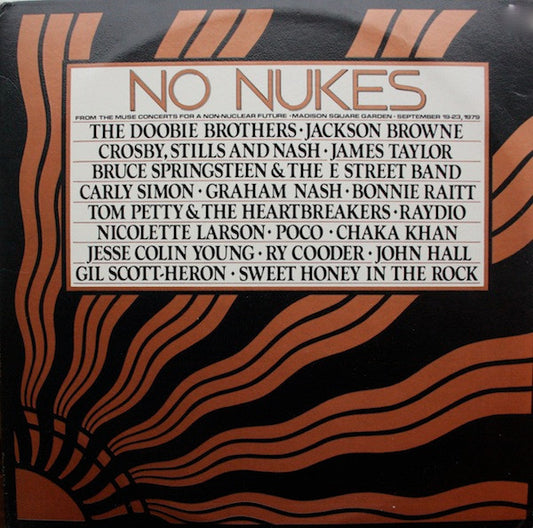 Various : No Nukes - From The Muse Concerts For A Non-Nuclear Future (3xLP, Album)