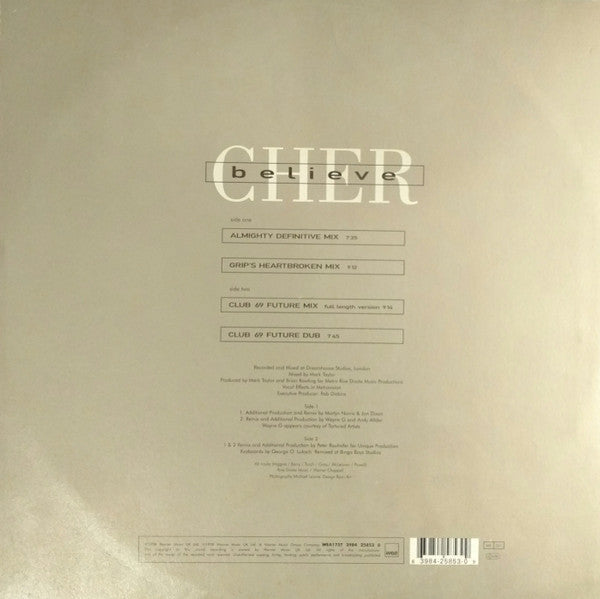 Cher : Believe (12")