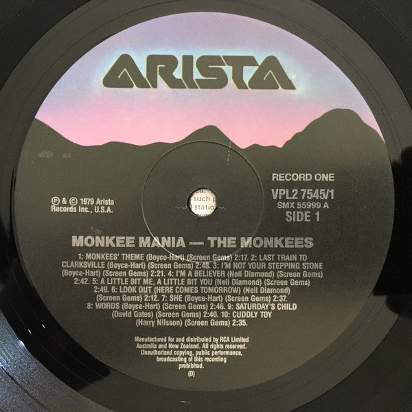 The Monkees : Monkeemania (2xLP, Comp, RE)