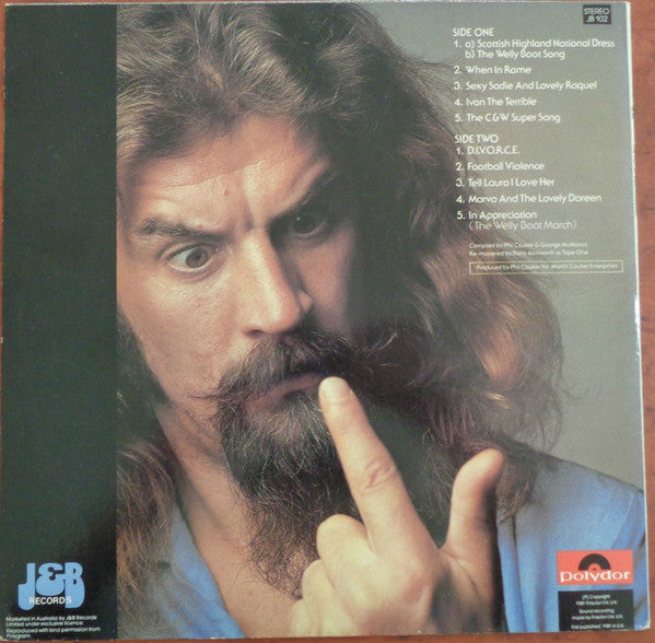 Billy Connolly : The Pick Of Billy Connolly (LP, Album, Comp)