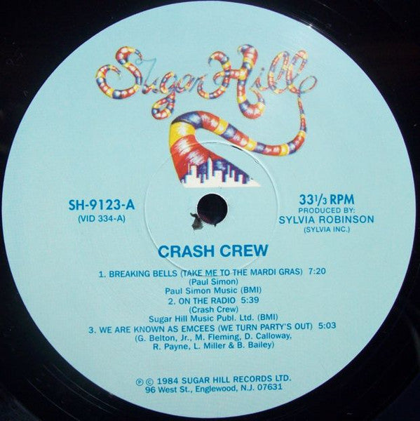 The Crash Crew : Crash Crew (LP, RE)