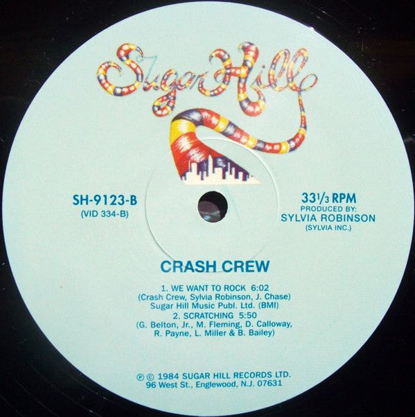 The Crash Crew : Crash Crew (LP, RE)