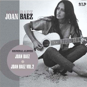 Joan Baez : Original Albums: Joan Baez & Joan Baez Vol. 2 (2xLP, Comp, RE, DMM)