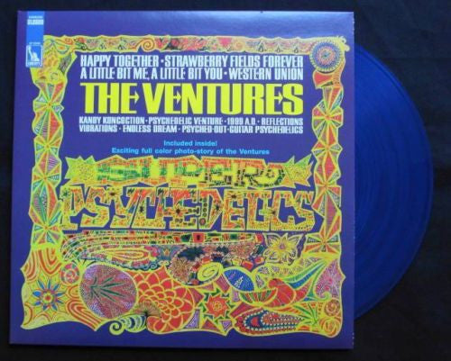 The Ventures : Super Psychedelics (LP, Album, Blu)