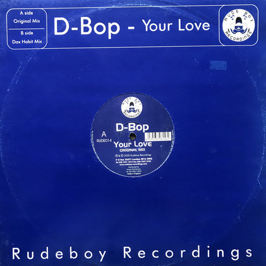 D-Bop : Your Love (12")