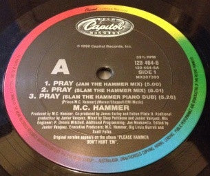 MC Hammer : Pray  (12", Single)