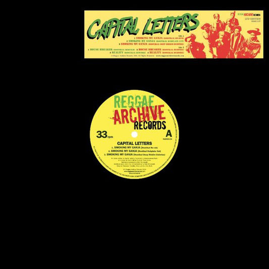 Capital Letters : Smoking My Ganja  (12", EP, Ltd)