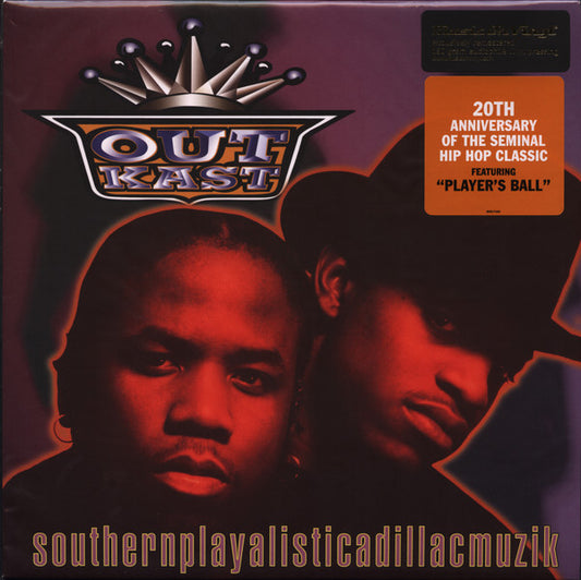 OutKast : Southernplayalisticadillacmuzik (LP, Album, RE, RM, 180)