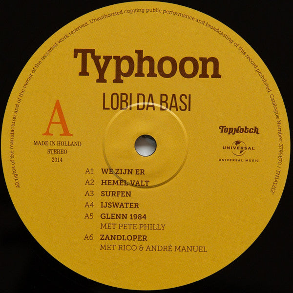 Typhoon (4) : Lobi Da Basi (LP, Album)