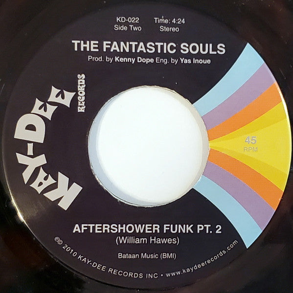 The Fantastic Souls : Aftershower Funk (7", Bro)