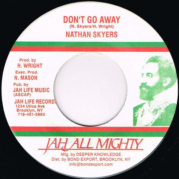 Nathan Skyers : Don't Go Away (7")