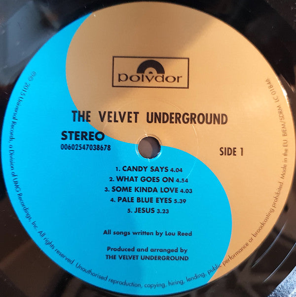 The Velvet Underground : The Velvet Underground (LP, Album, RE, 45t)