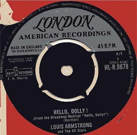 Louis Armstrong And The All Stars* : Hello, Dolly! (7", Single)