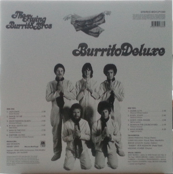 The Flying Burrito Bros : Burrito Deluxe (LP, Album, RE, 180)