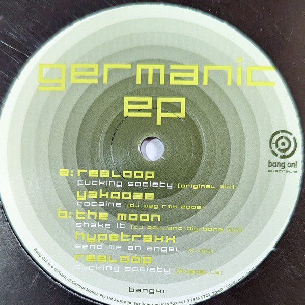 Various : Germanic EP (12")