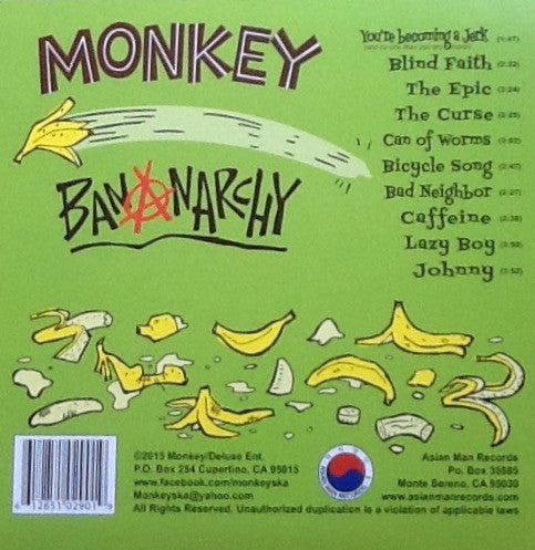 Monkey (7) : Bananarchy (LP, Album, Mix)