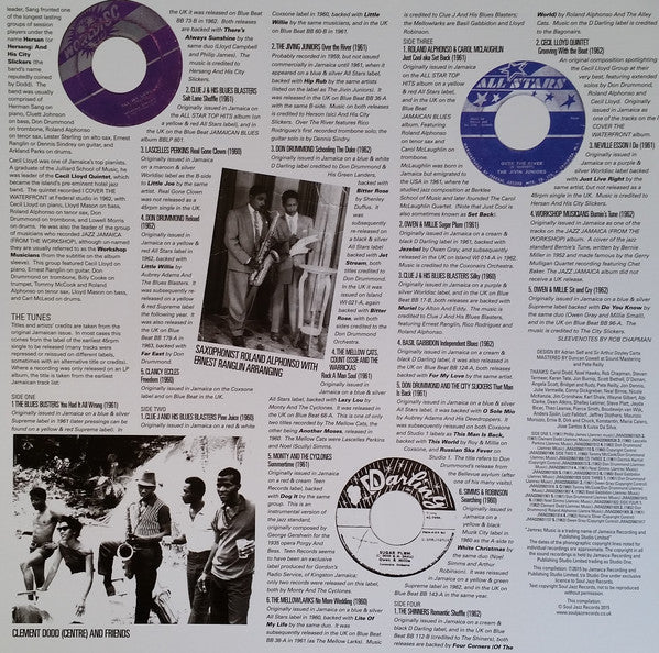 Various : Coxsone's Music (The First Recordings Of Sir Coxsone The Downbeat 1960-62) (2xLP, Comp)