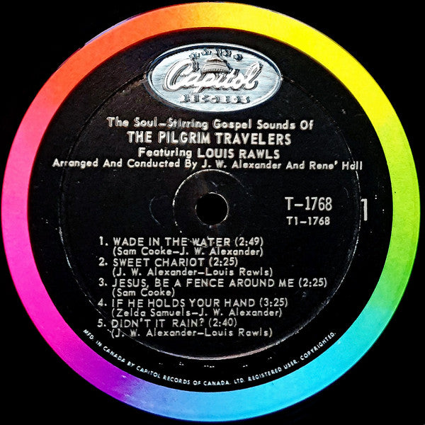 The Pilgrim Travelers : The Soul-Stirring Gospel Sounds Of The Pilgrim Travelers (LP, Album, Mono)