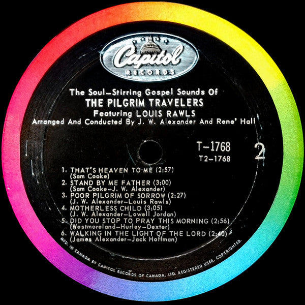 The Pilgrim Travelers : The Soul-Stirring Gospel Sounds Of The Pilgrim Travelers (LP, Album, Mono)