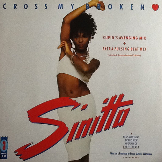 Sinitta : Cross My Broken Heart (12", Ltd)