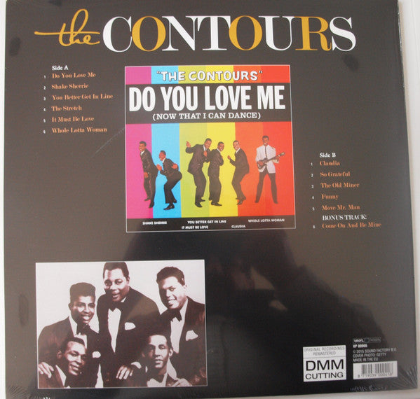 The Contours : Do You Love Me (Now That I Can Dance) (LP, Album, RE, RM)