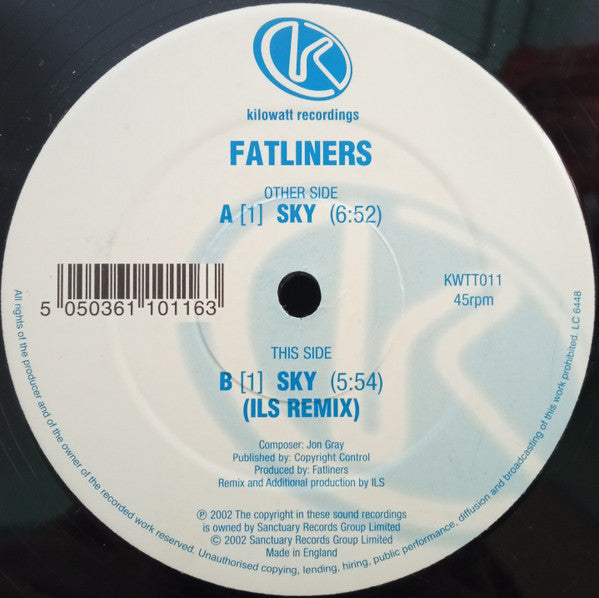 Fatliners : Sky (12")