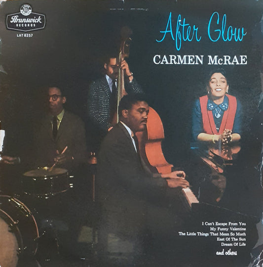 Carmen McRae : After Glow (LP, Album, Mono)
