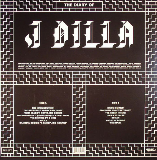 J Dilla : The Diary (LP, Album)