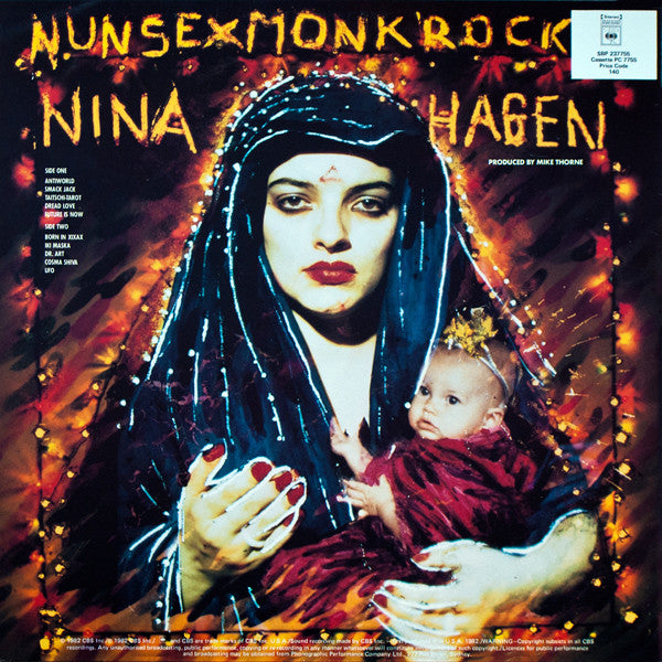 Nina Hagen : Nunsexmonkrock (LP, Album)