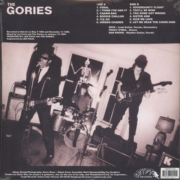 The Gories : Houserockin' (LP, Album, Dlx, RE)