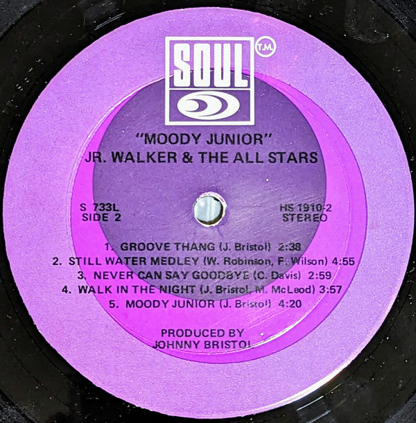 Junior Walker & The All Stars : Moody Jr (LP, Album, Sup)