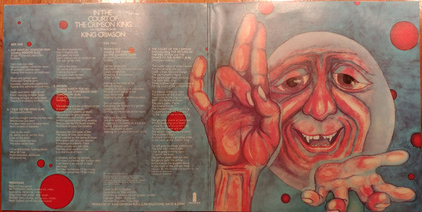 King Crimson : In The Court Of The Crimson King (An Observation By King Crimson) (LP, Album, RE)