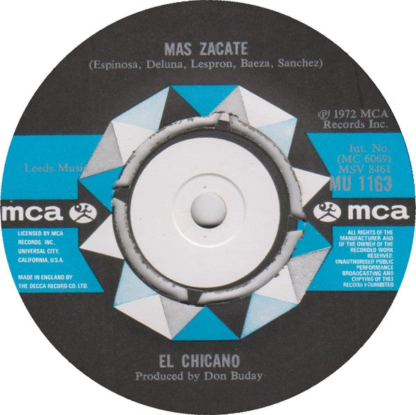 El Chicano : Brown Eyed Girl / Mas Zacate (7", Single)