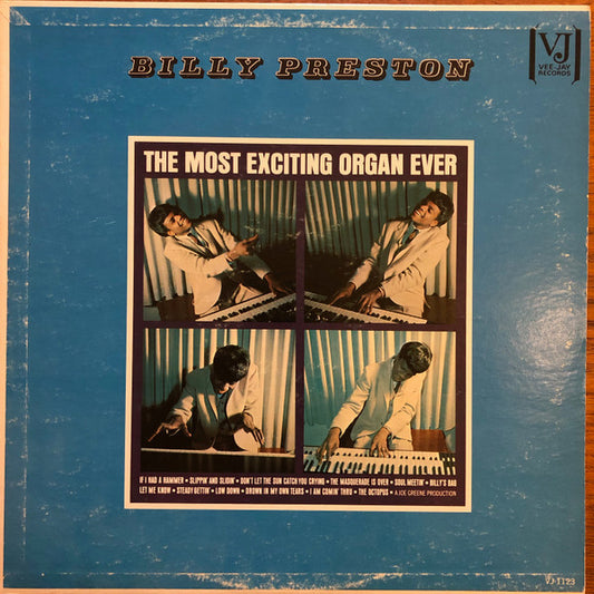 Billy Preston : The Most Exciting Organ Ever (LP, Album, Mono)