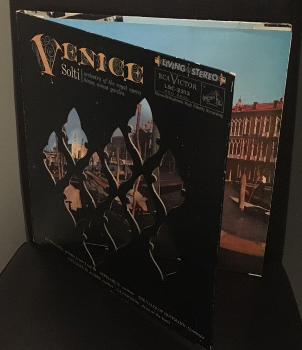 Orchestra Of the Royal Opera House Covent Garden*, Georg Solti : Venice (LP)