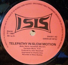 Isis (28) : I Detect Libido / Telepathy In Slow Motion (7", Single)